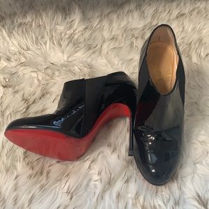 Price Drop! BEST DEAL for Christian Louboutin Patent Leather Bootie. Size 37